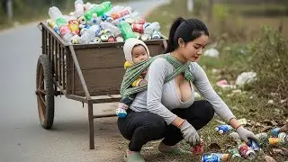 Single Mom in the Countryside: Recycling Scrap to Make a Living And Renovate The Old House