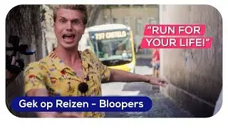 BLOOPERS: Hilarische momenten tijdens de opnames | Gek op Reizen | Transavia