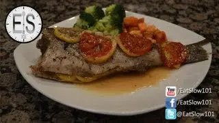 How to Bake Whole Bass Fish