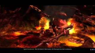 Defeating the Great Destroyer and EotN Ending Cutscene