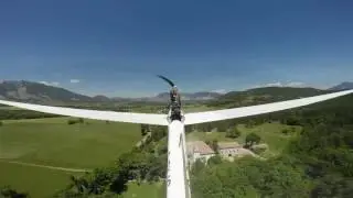 Gliding Serres, Alps, Janus CM