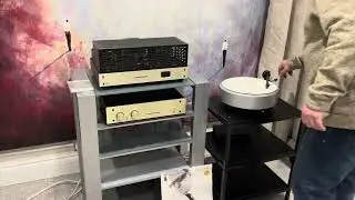 Conrad Johnson MV55 valve power amp and PV10A preamp