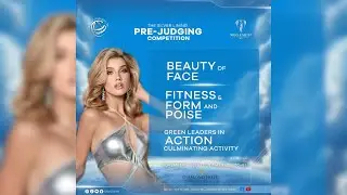 PRE-JUDGING OF FITNESS, FORM & POISE | MISS EARTH 2025 THE SILVER LINING