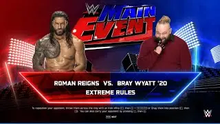 FULL MATCH: ROMAN VS WYATT | EXTREAM RULES MATCH | PC GAMEPLAY WWE 2K25 4K 60FPS