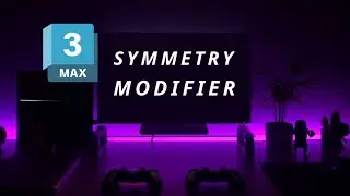 Basics of 3ds Max - 4  Symmetry modifier