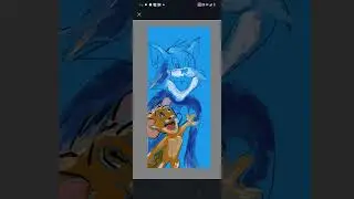 Sketchbook App Digital Art | Smooth Drawing & Coloring Process | Tom and Jerry digital Art