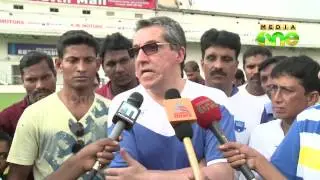 High excitement in Malappuram MSP Football team over Mario Benito
