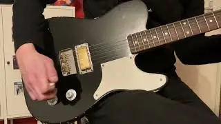 Del-tone holy jack telecaster with Firebird pickup