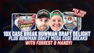 10 CASES OF BOWMAN DRAFT DELIGHT - PICK YOUR PLAYER!