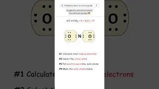 NO2 lewis structure #chemistry #no2 #lewisstructure