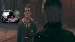 PLAYING HOGWARTS LEGACY FOR THE FIRST TIME pt.4 (CHRISTMAS STREAM)
