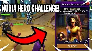 New Character Nubia Hero Challenge! - DC Legends