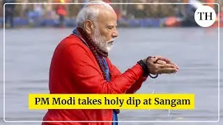 Maha Kumbh: PM Modi takes holy dip at Sangam