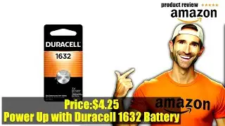 Buy Car Battery | Duracell 1632 3V Lithium Battery, 1 Count Pack, Lithium Coin Battery for Medical
