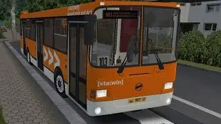 OMSI 2. Map Winsenburg, Route 103, LiAZ 5293
