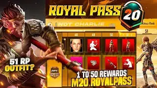 Month 20 Royal Pass Mythic Set Full 3D Look | M20 Royal Pass Leaks