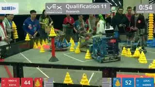 2018 VRC Res Q11 - 99691E 8331A vs 2263C 64000B - 104 to 73