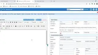 CBIC e-office : Video 3 - Receipt Options &ndash;Pull Back, Copy, Move to, Despatch, Close