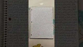 Page 147 of Counting & Writing Challenge #art #numbers #discipline #challenge #writing #writer