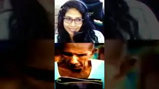 Cute Reaction to Old Indian TV ad #reaction #tvads #girlreaction #ytshorts