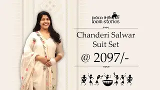 Chanderi Salwar Suit @ 2097