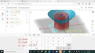 Vẽ miền 3D (3 chiều) bằng geogebra