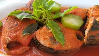 RESEP ASAM PADEH IKAN TONGKOL KHAS RUMAH MAKAN PADANG