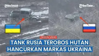 Detik-detik Pasukan Ukraina yang Tercyduk Drone Dipukul Artileri Rusia