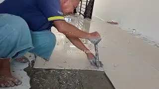 Cara Pasang Granite di atas Keramik