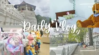 Daily vlog 🎀🌷| තවත් ලස්සන දවසක්🎀 (with voice-over 😙) #vlog #dailyvlog #aesthetic 