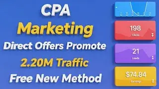 cpa marketing new traffic source | Cpa Marketing Tutorial For Beginners | Cpa Marketing strategies