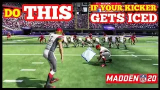 Do THIS If Your Kicker Gets ICED Madden 20