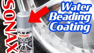 No Water Attachment on Wheels!? Tried SONAX's Wheel Coating!