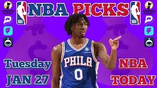 SWEEP Yesterday! NBA Best Bets TODAY | Tuesday January 27 2026 | Player Props | FREE Plays