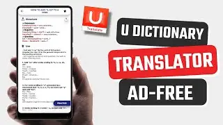 Best Free U Dictionary Translate App for Android