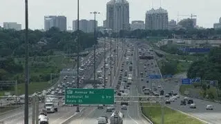 Yorkdale to Scarborough Via Highway 401 & Don Valley Parkway