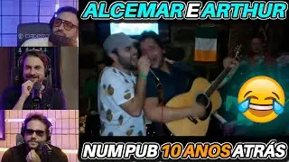 ALCEMAR e ARTHUR num PUB 10 ANOS atr&aacute;s 😂
