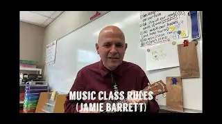 Music Class Rules (Jamie Barrett) on ukulele!