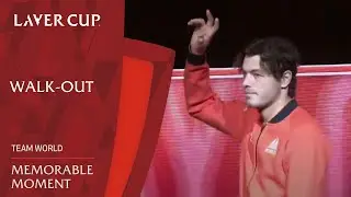 Team World Walk-Out | Laver Cup 2025
