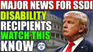 Major News for SSDI and Disability Recipients &ndash; Watch This Now