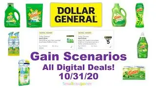 Dollar General Gain Scenarios 10/31/20! All Digital Deals!