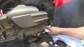 2006 Honda Foreman oil and filter change
