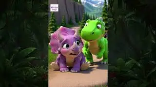 Climbing the Tall Mountain! ⛰️🦖 | A Dino Adventure