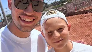 Janek na turnieju Rafa Nadal Tour w Madrycie | Carlos Alcaraz