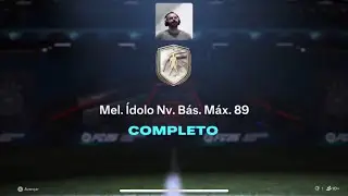 Melhoria &Iacute;dolo N&iacute;vel B&aacute;sico M&aacute;ximo 89 De Overal. EAFC26 - PS5.
