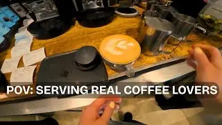 POV: Serving Real Coffee Lovers at Genius Coffee Roasters | Brazil vs Guatemala Beans!