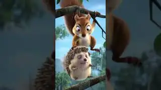 The Brave Little Squirrel #shorts #animalrescue #braveanimals
