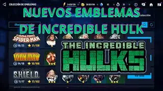 NUEVO EMBLEMAS incredible hulk  y donde obtenerlos ||marvel future fight||