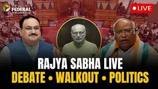 LIVE | Rajya Sabha in Budget Session | Debate on President’s Address amid Opposition walkout