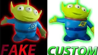 ALIENS FALSOS PINTADOS CUSTOM TOY STORY!